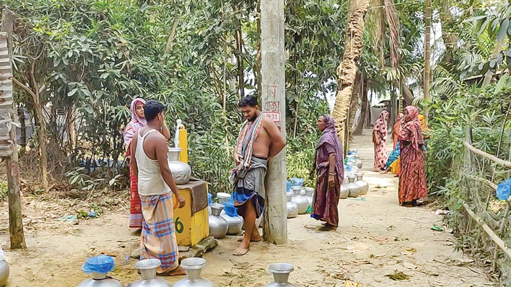 বরগুনায় সুপেয় পানির প্রকল্পে ধাপে ধাপে দুর্নীতি