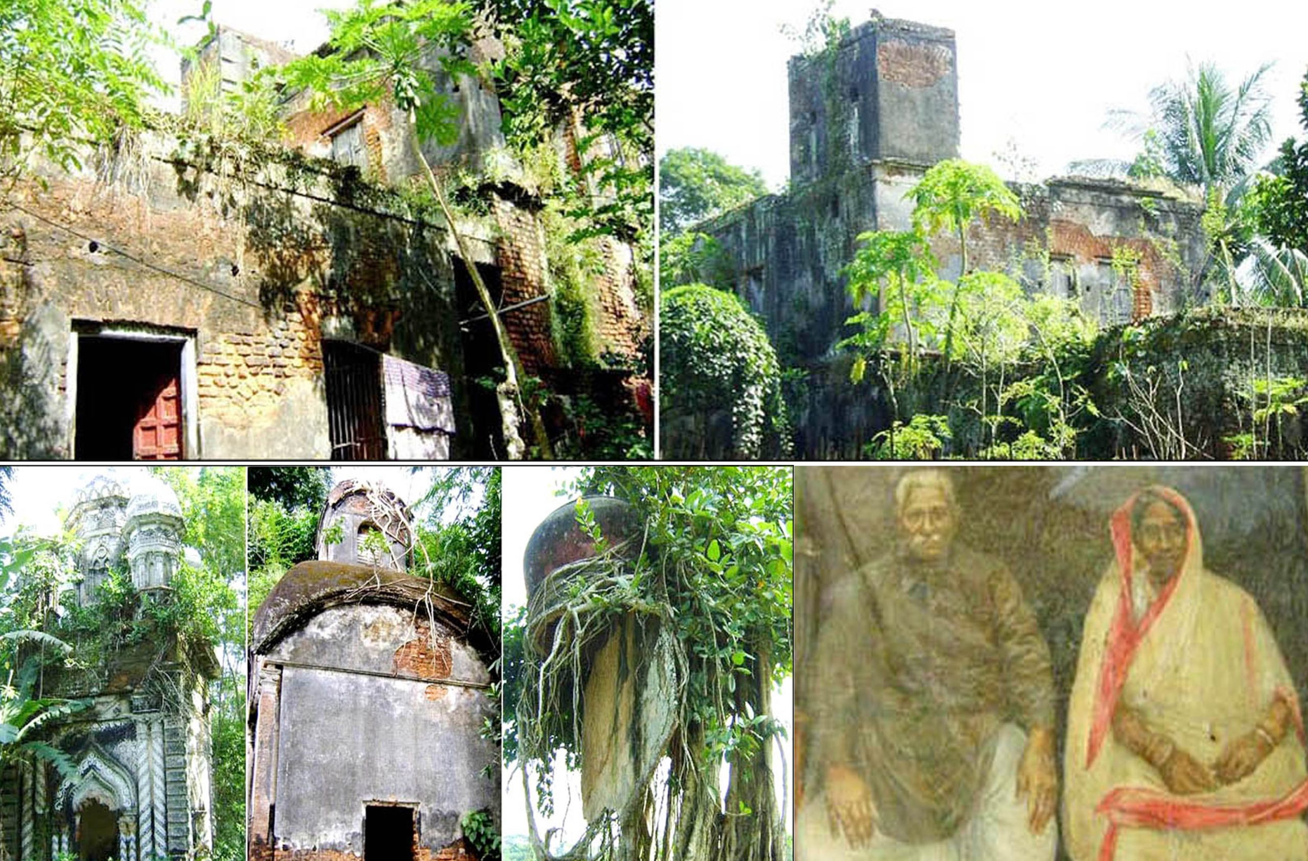 স্মৃতি ধুসর চাঁদশীর তিন জমিদার বাড়ি