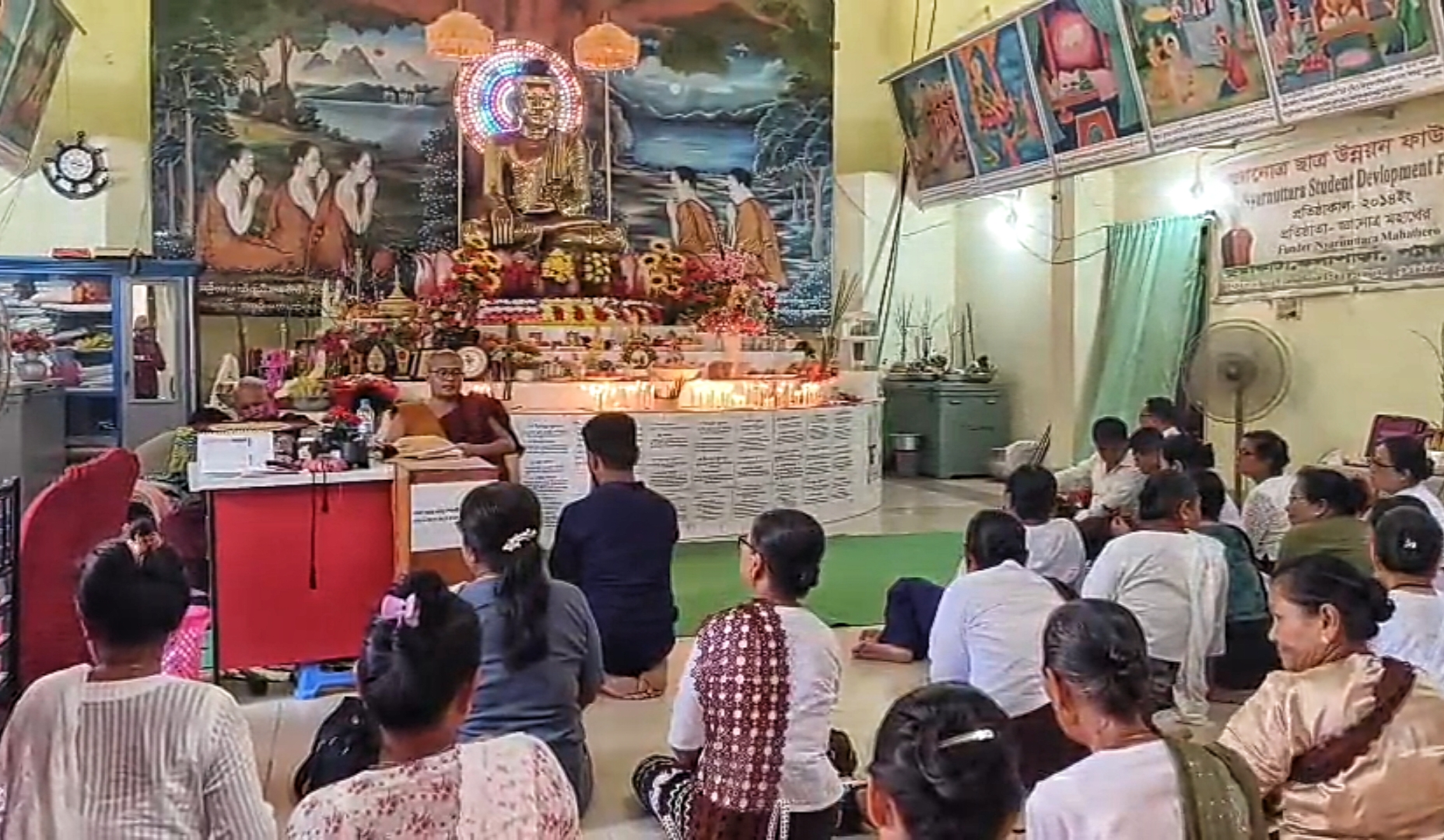 কুয়াকাটায় নানা আয়োজনে উদযাপিত হচ্ছে বুদ্ধ পূর্ণিমা