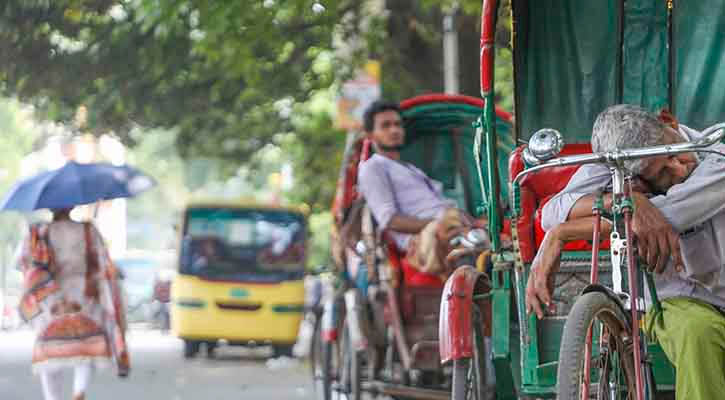 দেশে বইছে মৃদু তাপপ্রবাহ