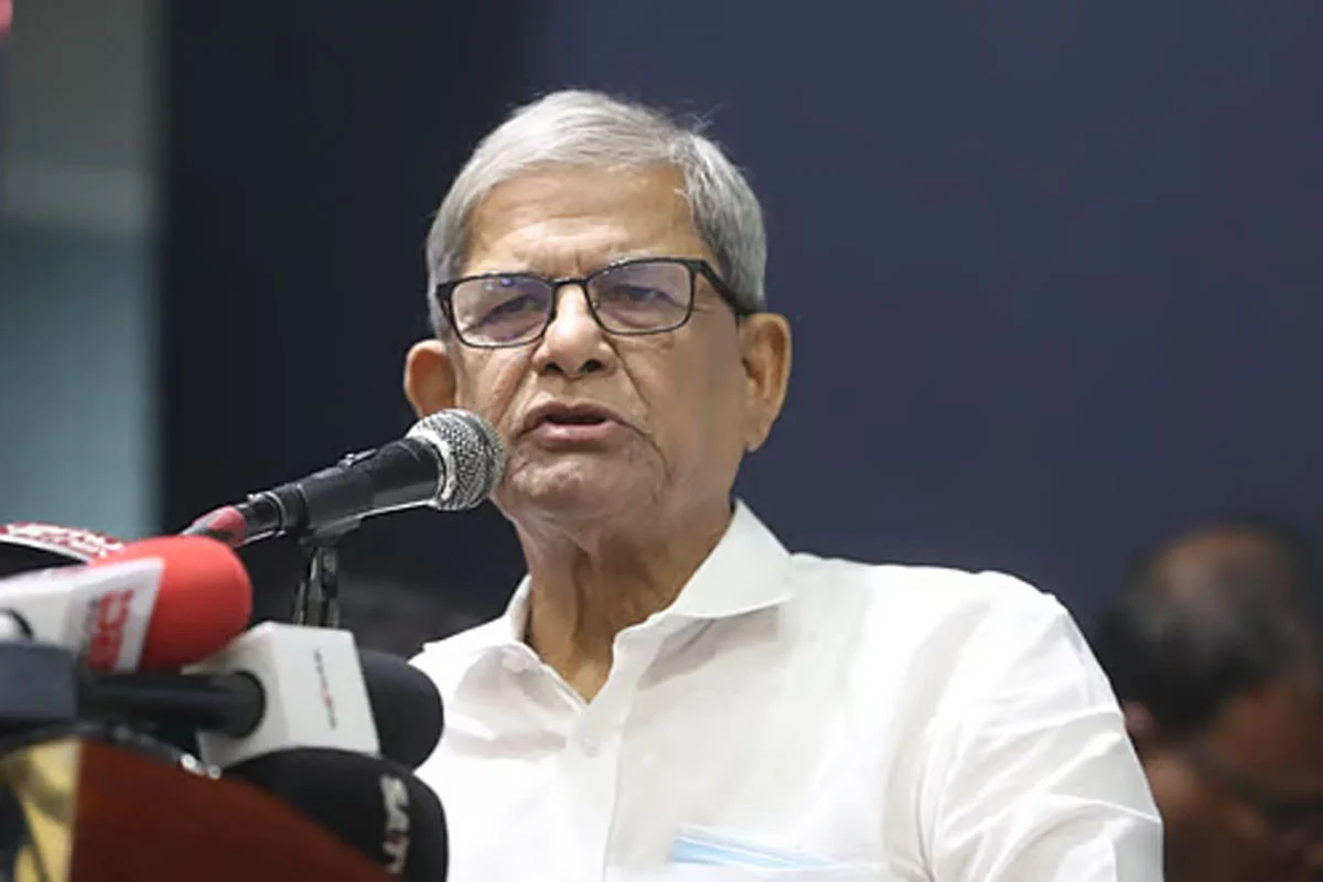 বিএনপির আদর্শ ও রাজনীতির সঙ্গে সন্ত্রাস-বর্বরতার কোনো সম্পর্ক নেই : মির্জা ফখরুল