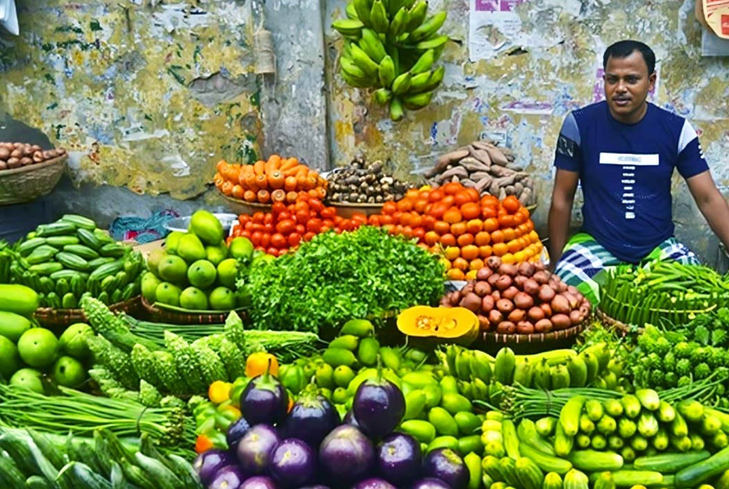 বৃষ্টিতে বেড়েছে সবজির দাম, মরিচের কেজি ৩০০ পার