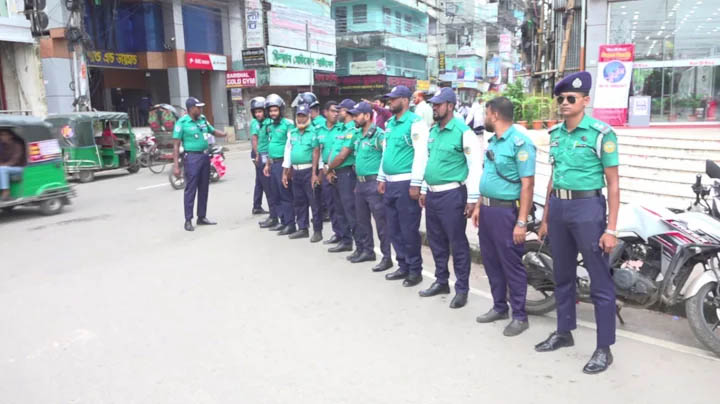বরিশালে নিরাপত্তা জোরদার