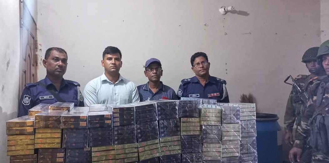 কলাপাড়ায় ৫ হাজার প্যাকেট নকল সিগারেট জব্দ