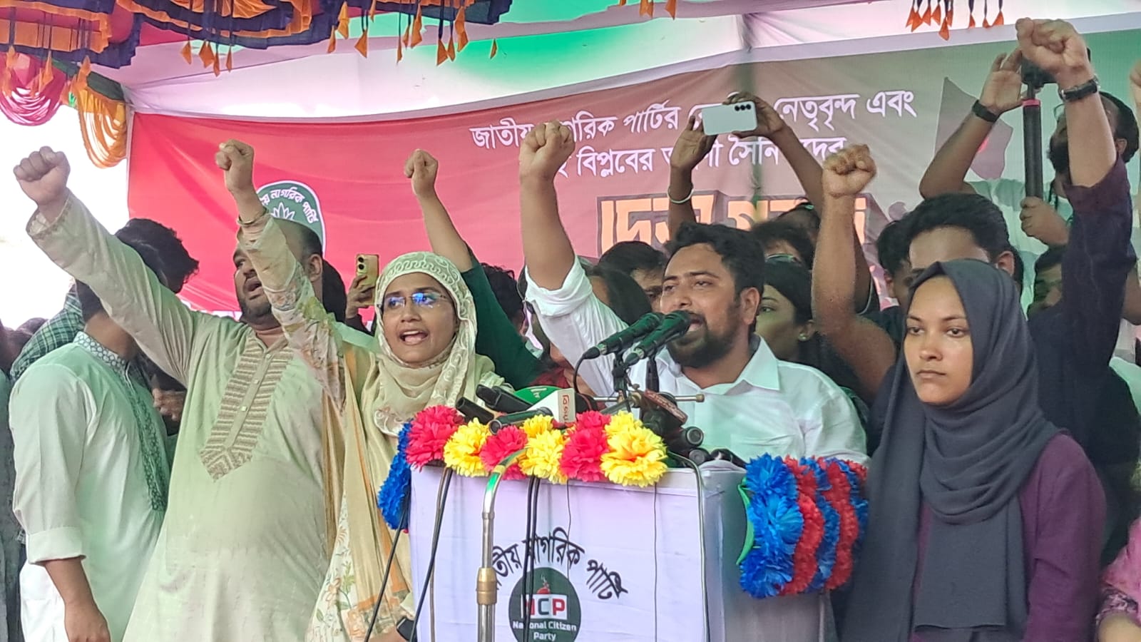 জুলাই গনঅভূত্থান বাংলাদেশকে নতুন করে গড়ে তোলার জন্য হয়েছিলো : ভোলায় নাহিদ ইসলাম