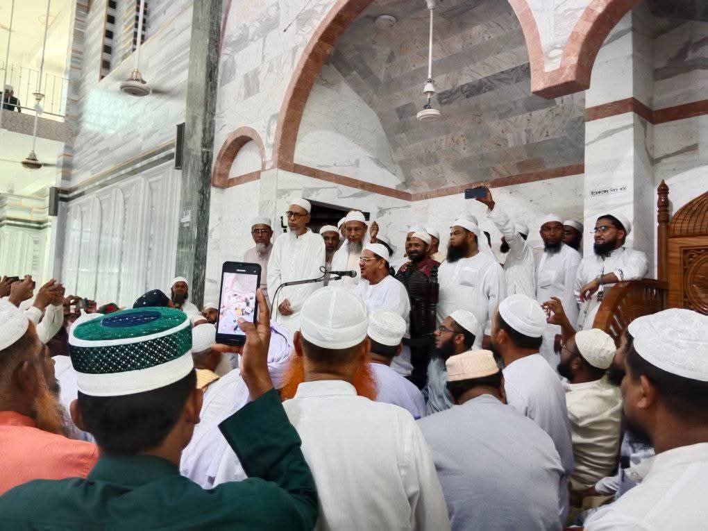 ডাঃ রুস্তম আলী ফরাজীর ইসলামী আন্দোলন বাংলাদেশ এ যোগদান