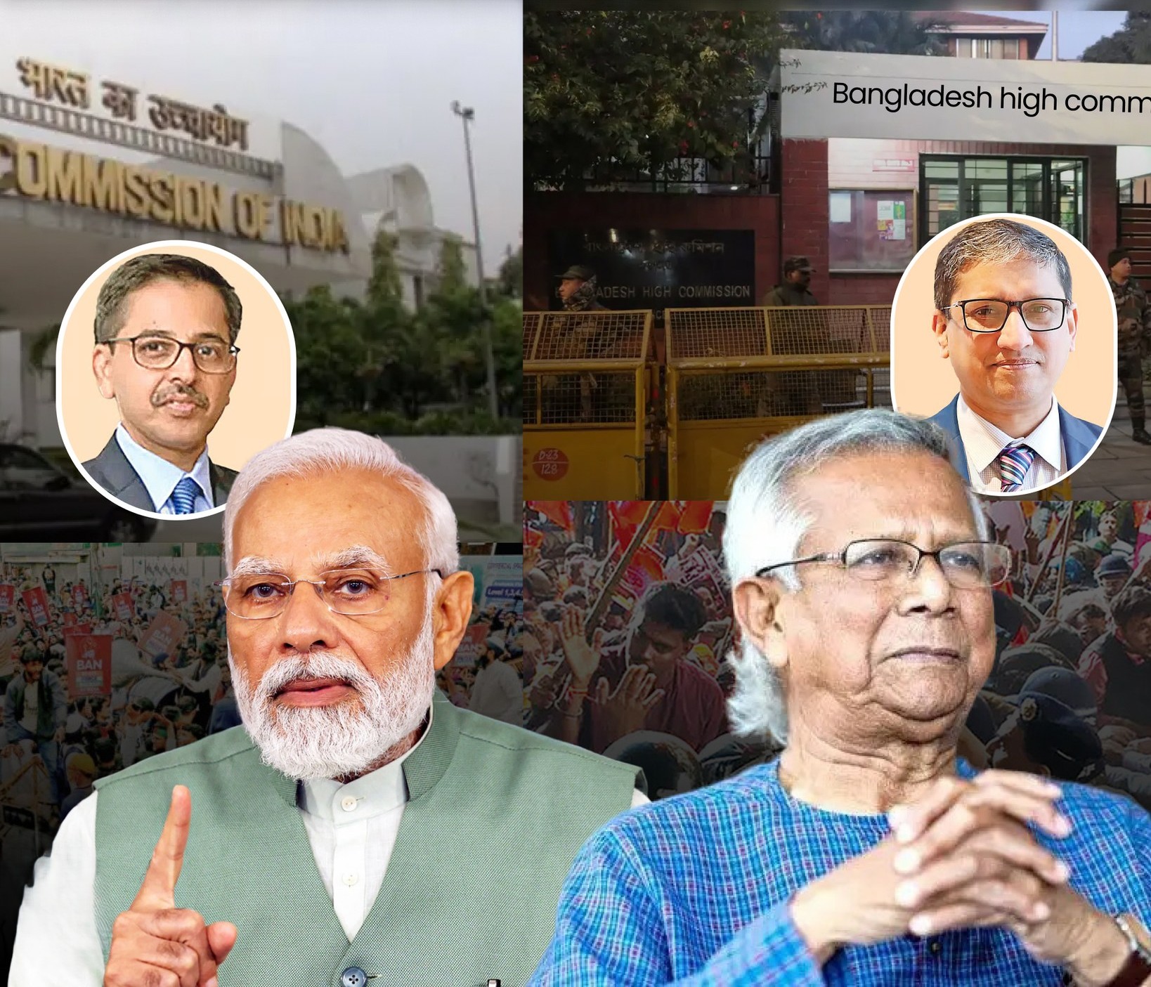 একই দিনে পাল্টাপাল্টি হাইকমিশনার তলবের ঘটনা এটাই প্রথম