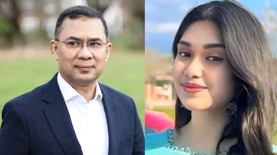 মেয়েকে নিয়ে ২৫ ডিসেম্বর দেশে ফিরছেন তারেক রহমান