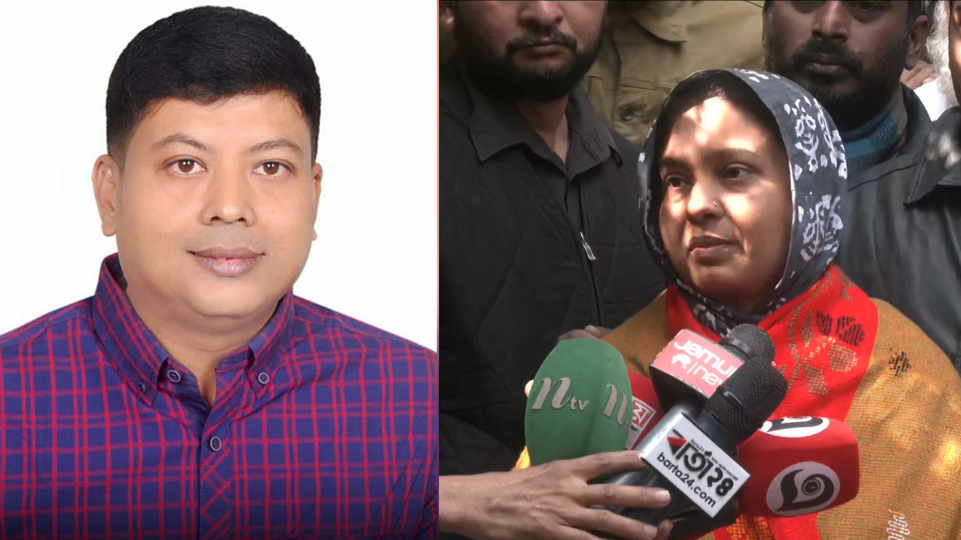 স্বেচ্ছাসেবক দল নেতা মুসাব্বিরের সঙ্গে স্ত্রীর শেষ কথা কী ছিল?