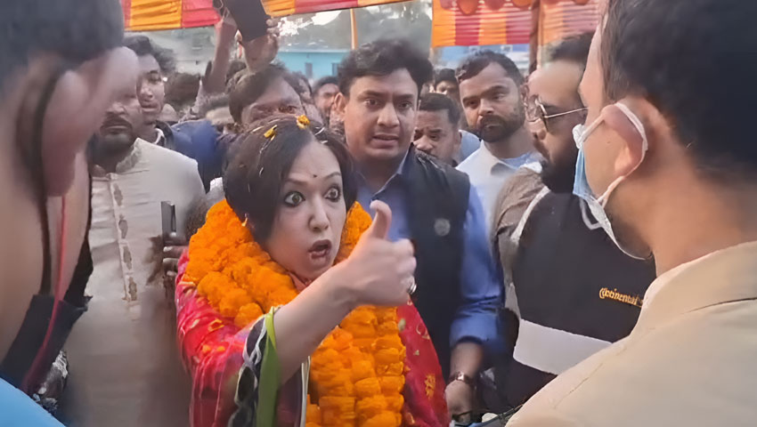 আমি না বললে এখান থেকে যেতে পারবেন না, ম্যাজিস্ট্রেটকে রুমিন ফারহানা