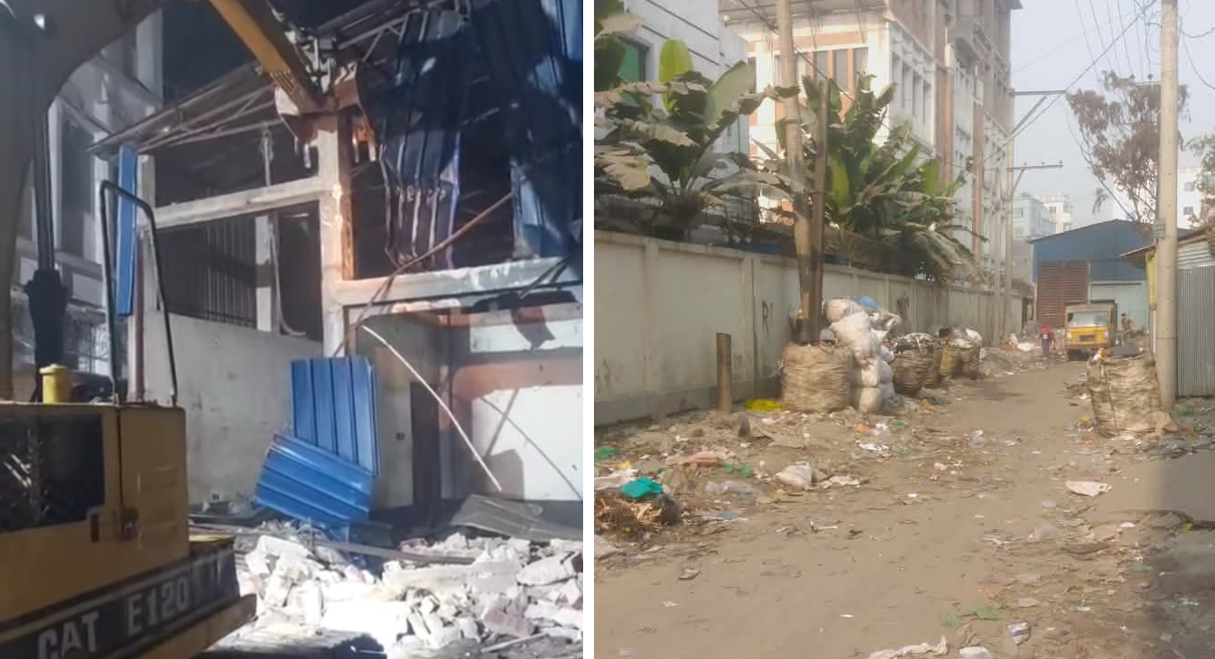 দীর্ঘদিন আটকে থাকা রাস্তা উন্মুক্ত হচ্ছে—জনগণের স্বার্থে ডাম্পিং অপসারণ