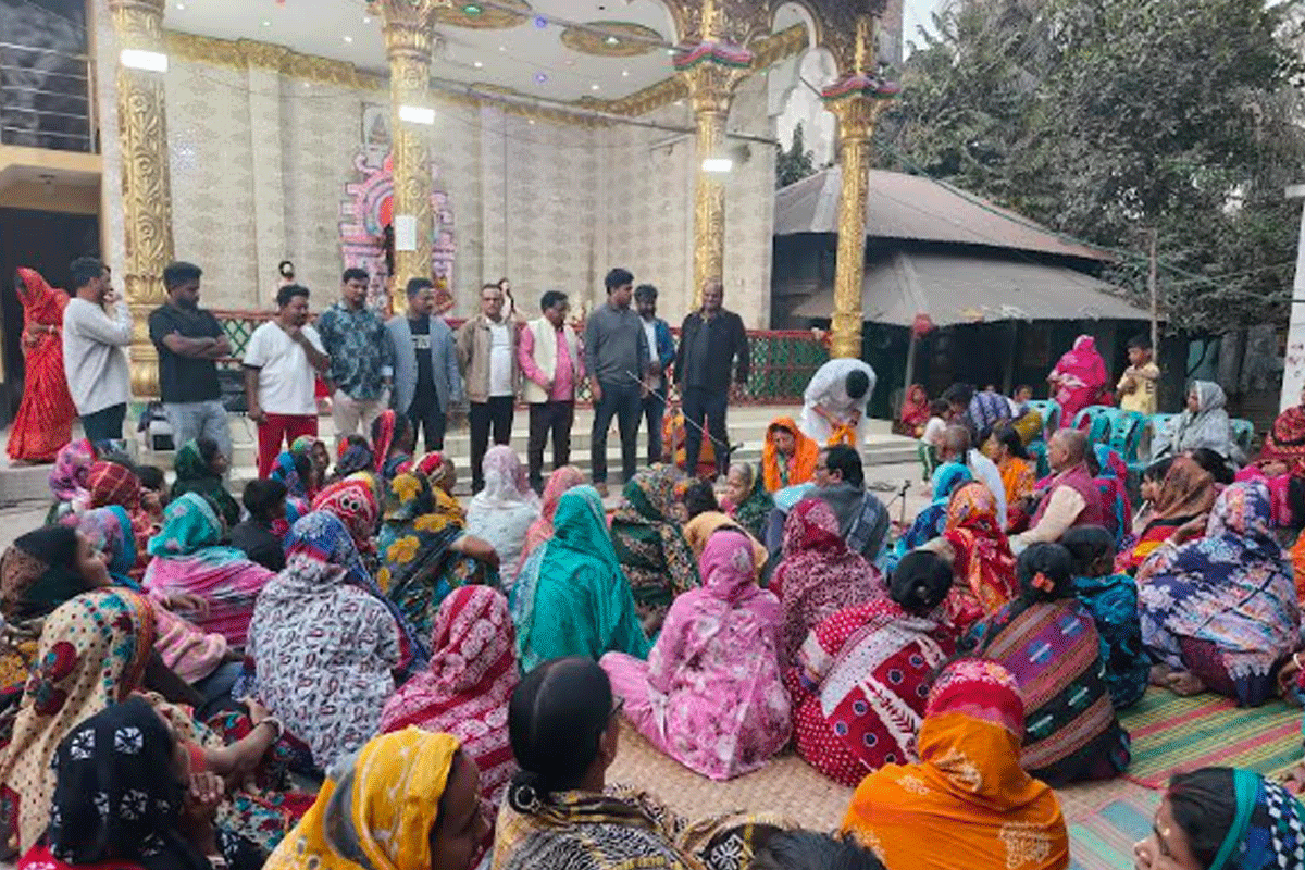 গয়েশ্বর চন্দ্র রায়ের বিজয়ে কেরানীগঞ্জে হিন্দু সম্প্রদায়ের বিশেষ প্রার্থনা