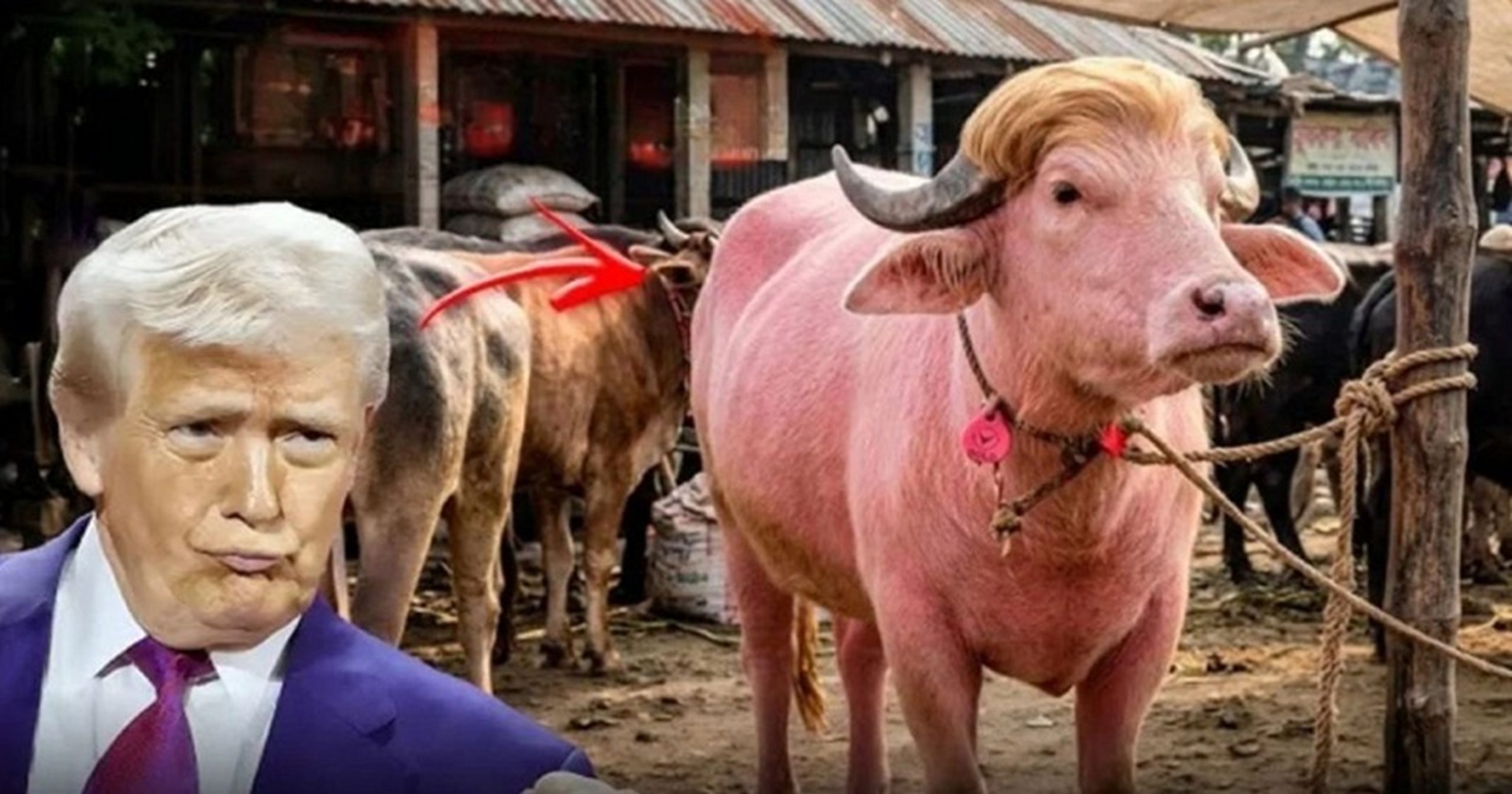 বাংলাদেশের সেই ভাইরাল ‘মহিষ’ নিয়ে ট্রাম্পকে ইরানের খোঁচা!