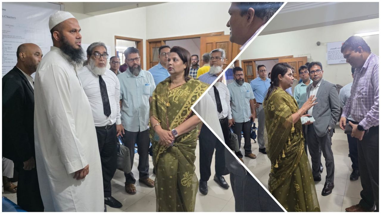 রাজস্ব আদায়ে মাঠে ডিসি ফরিদা, সরাসরি শুনলেন নাগরিকদের কথা