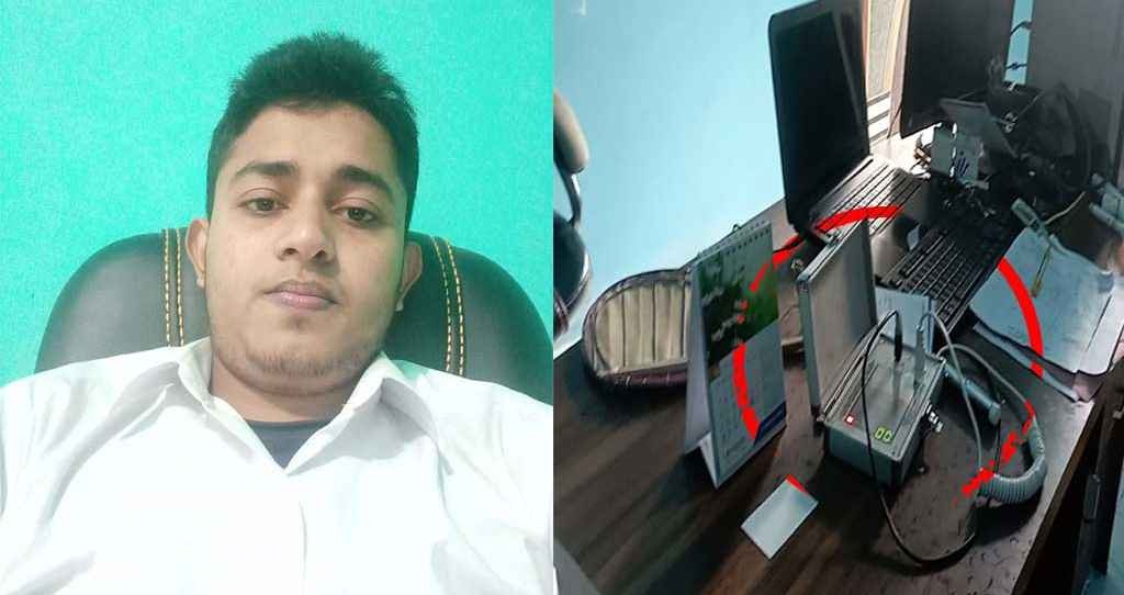 ‘ম্যাজিক মেশিন’ দিয়ে চিকিৎসা করেন ভুয়া ডাক্তার মাসুদ রানা